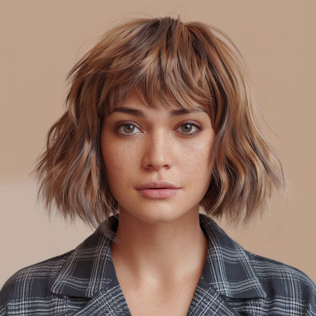 Textured French Bob