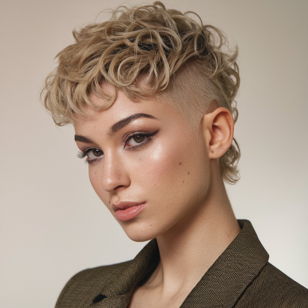 Short and Edgy with Tapered Sides