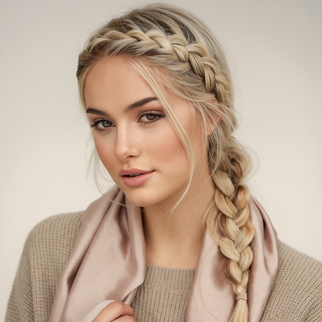 Braided Front Section