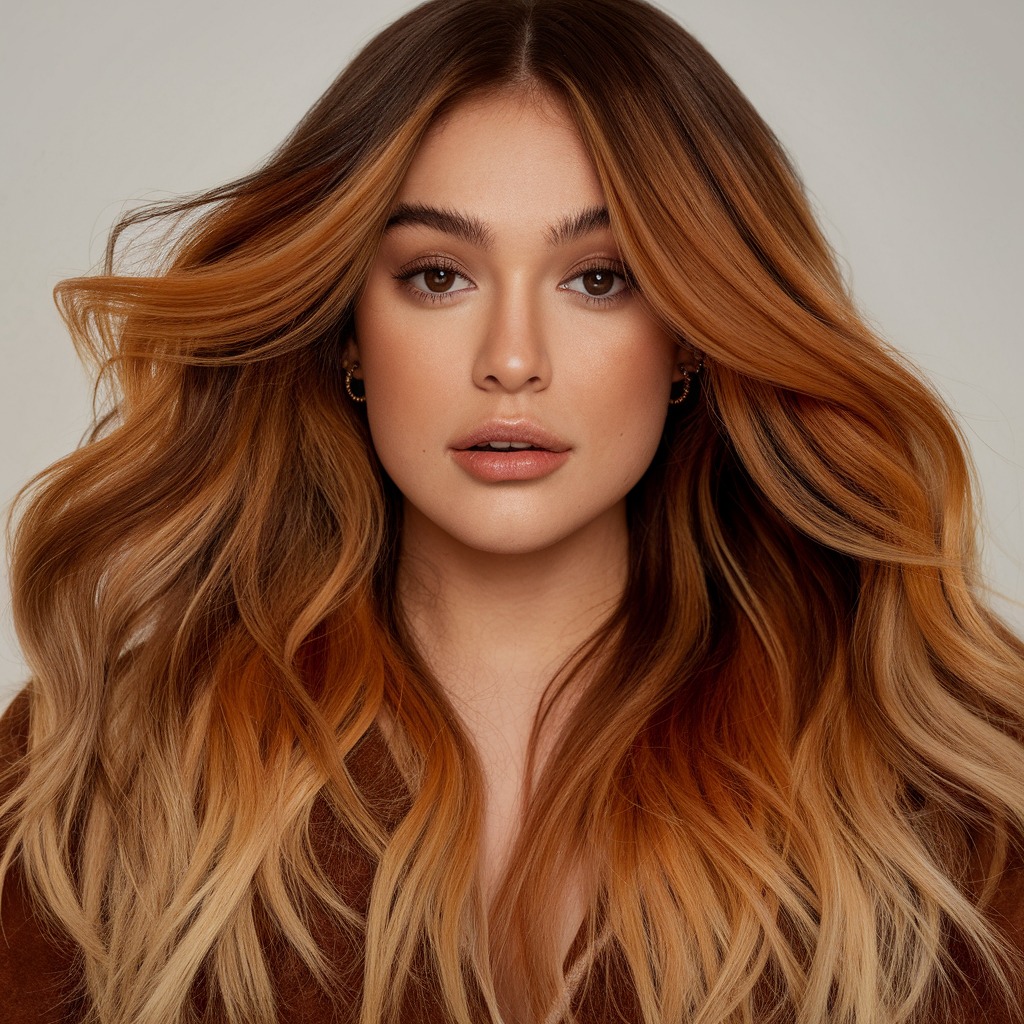 Cinnamon Ombre